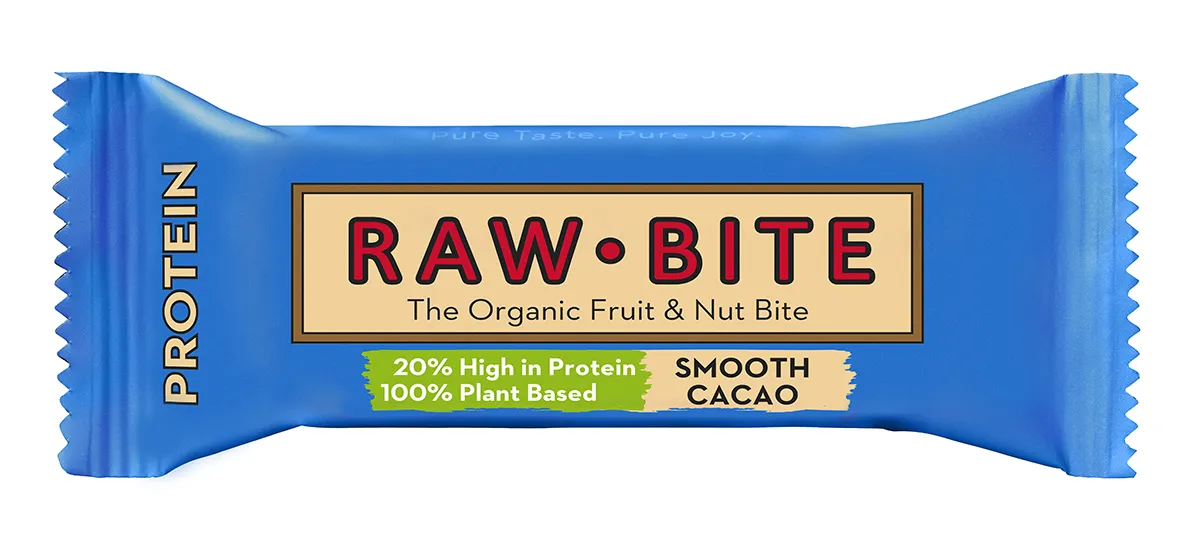Raw Bite Protein bar smooth cacao bio & raw 50g
